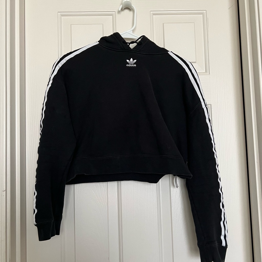 adidas crop hoodie